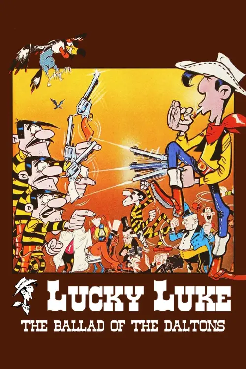 Movie poster "Lucky Luke: The Ballad of the Daltons"
