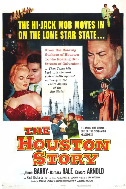 Movie poster "The Houston Story"