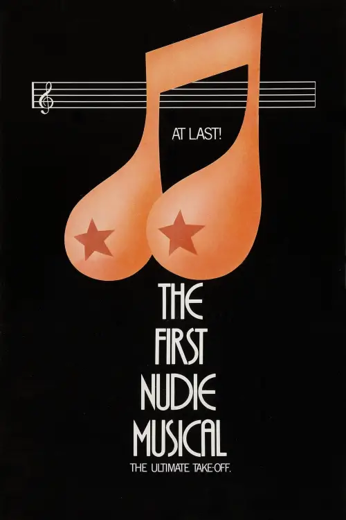 Movie poster "The First Nudie Musical"