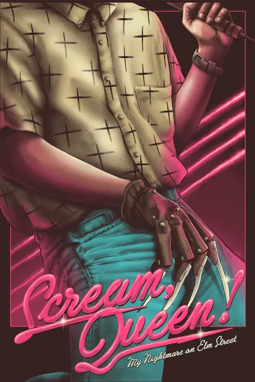 Movie poster "Scream, Queen! My Nightmare on Elm Street"