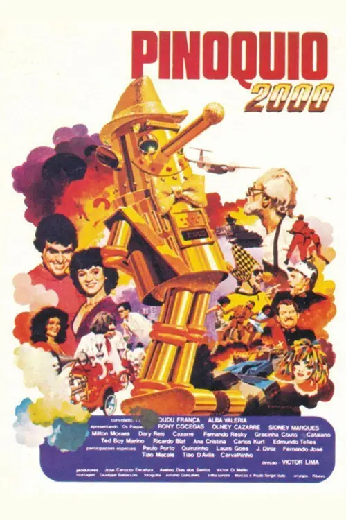 Movie poster "Os Paspalhões em Pinóquio 2000"