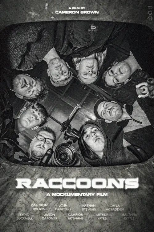 Movie poster "RACCOONS"