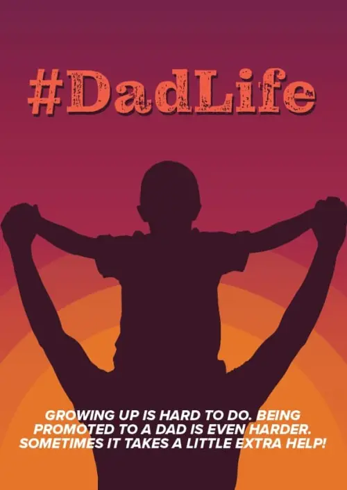 Movie poster "#DadLife"