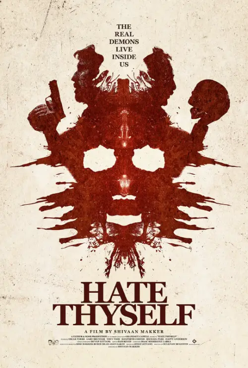 Movie poster "Hate Thyself"