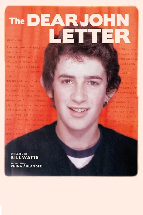 Movie poster "The Dear John Letter"