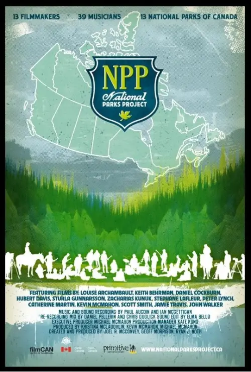 Movie poster "The National Parks Project"