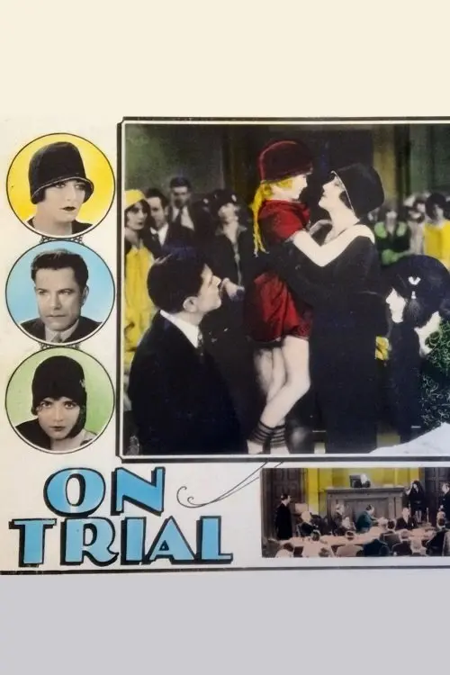 Movie poster "On Trial"