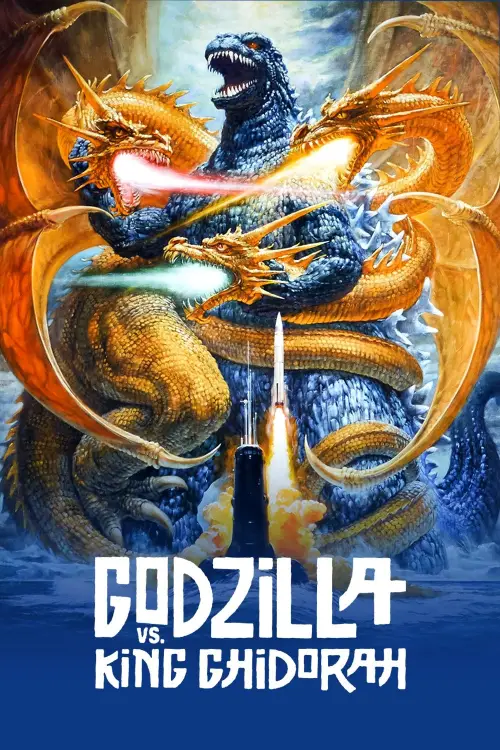 Movie poster "Godzilla vs. King Ghidorah"