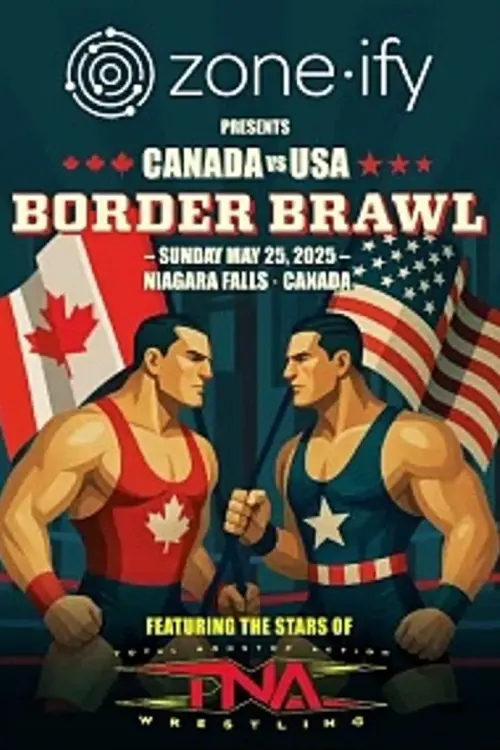Movie poster "TNA Border Brawl"