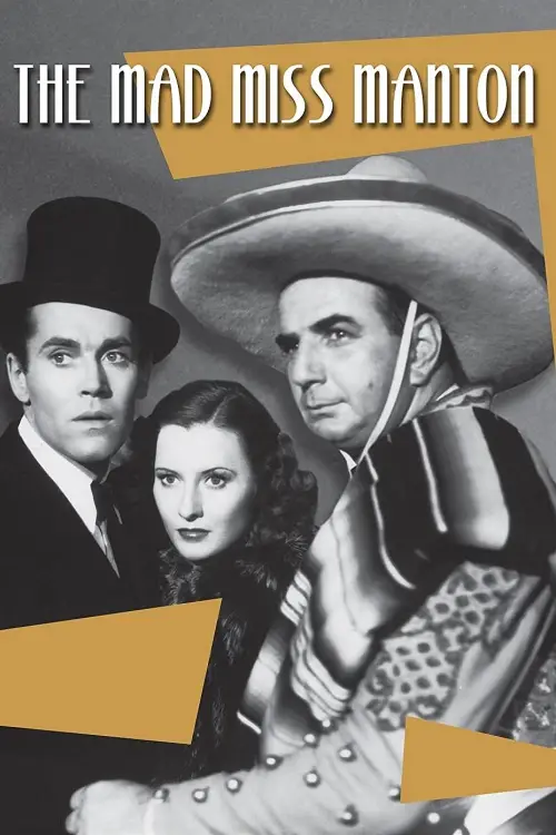 Movie poster "The Mad Miss Manton"