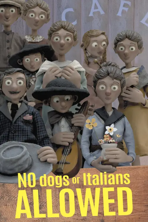 Movie poster "No Dogs or Italians Allowed"