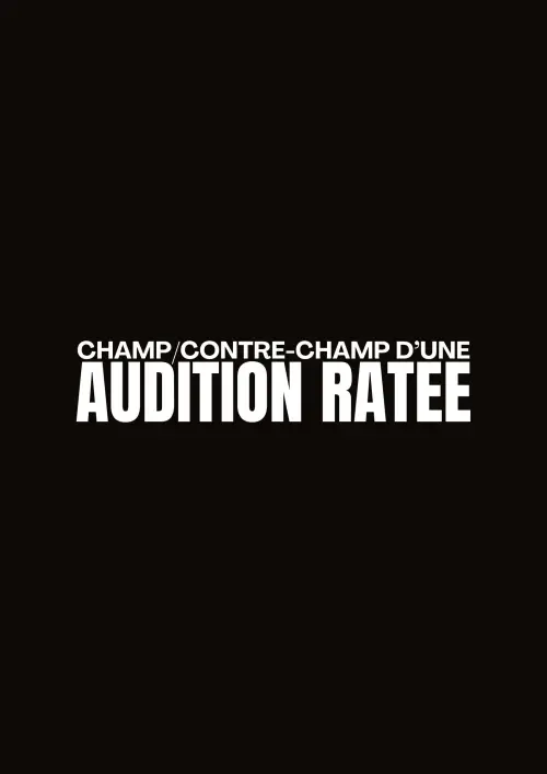 Movie poster "Champ/Contre-champ d