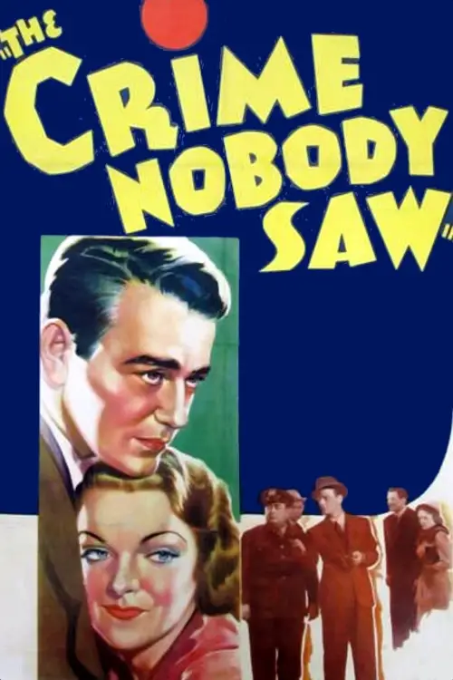 Movie poster "The Crime Nobody Saw"