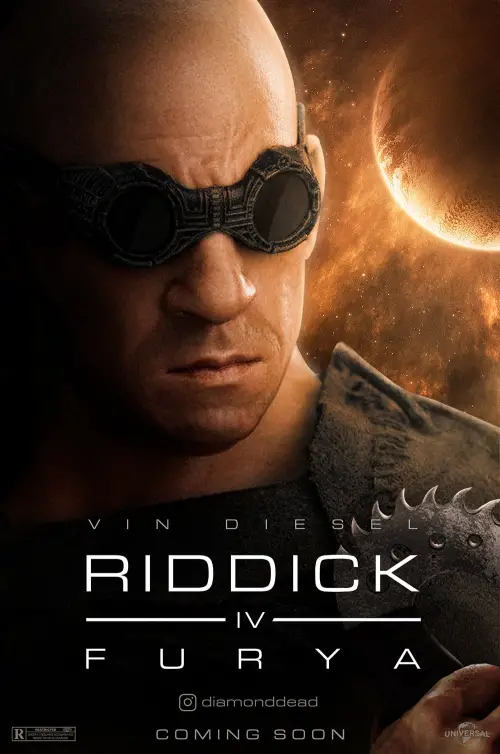 Movie poster "Riddick: Furya"