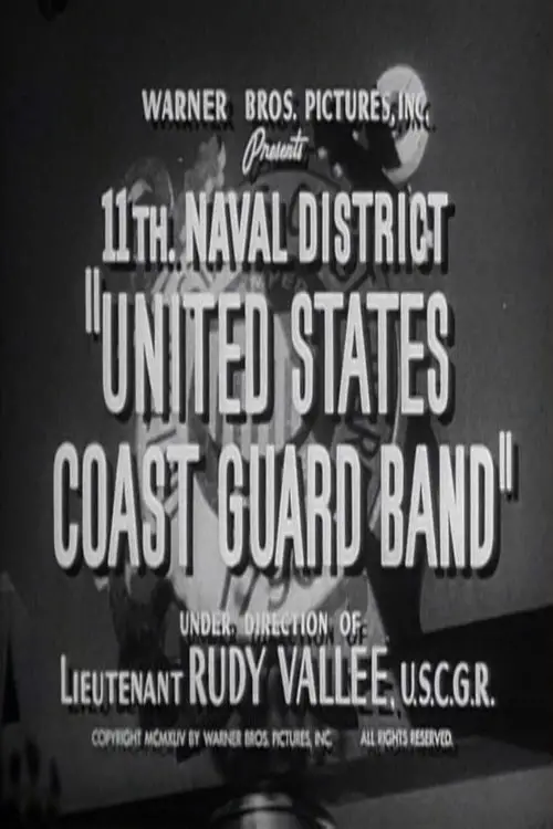 Movie poster "11th. Naval District "United States Coast Guard Band""