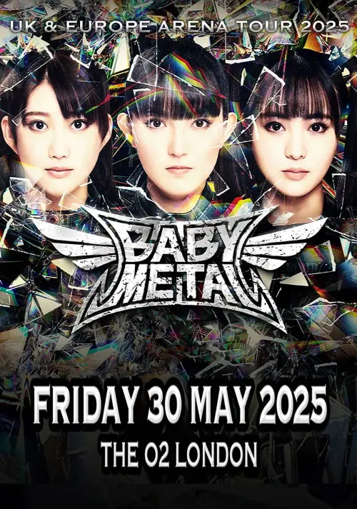 Movie poster "BABYMETAL - Live at The O2 London"
