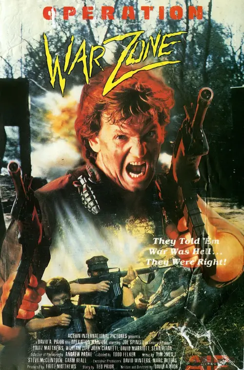 Movie poster "Operation Warzone"