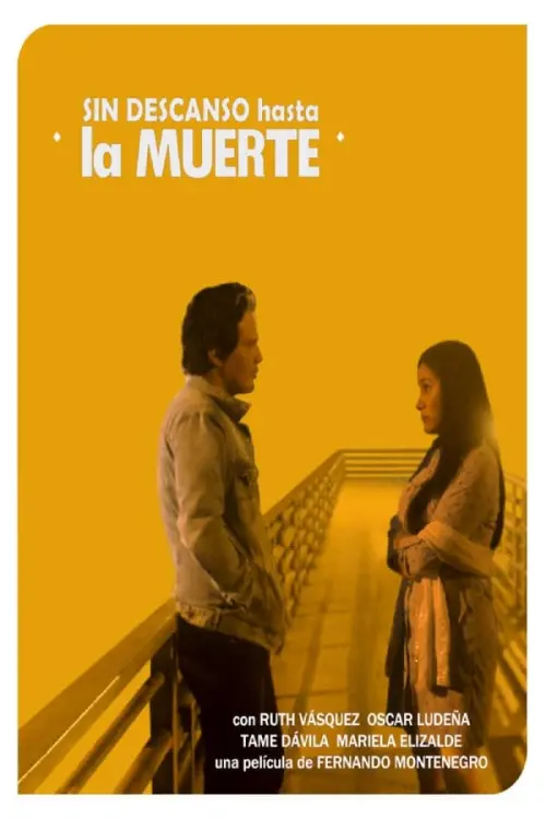 Movie poster "Sin descanso hasta la muerte"