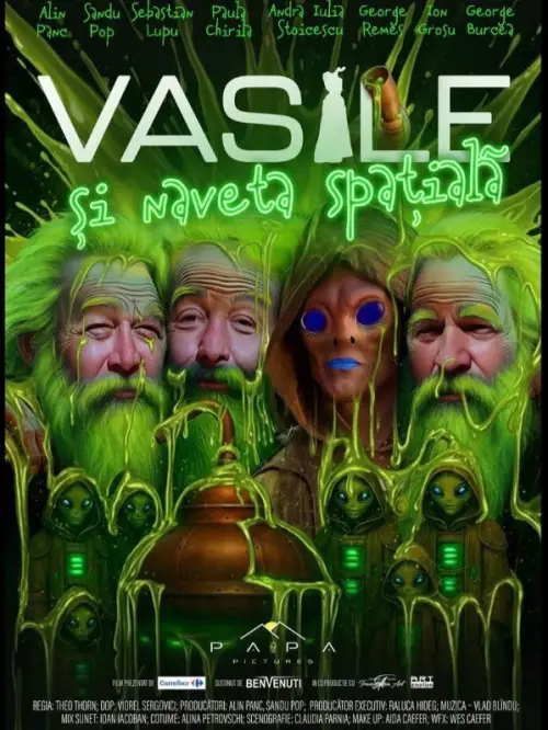 Movie poster "Vasile si naveta spatiala"