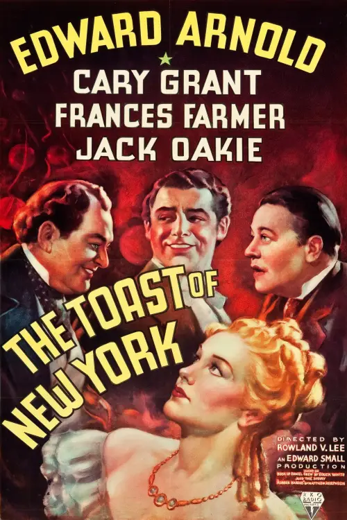 Movie poster "The Toast of New York"