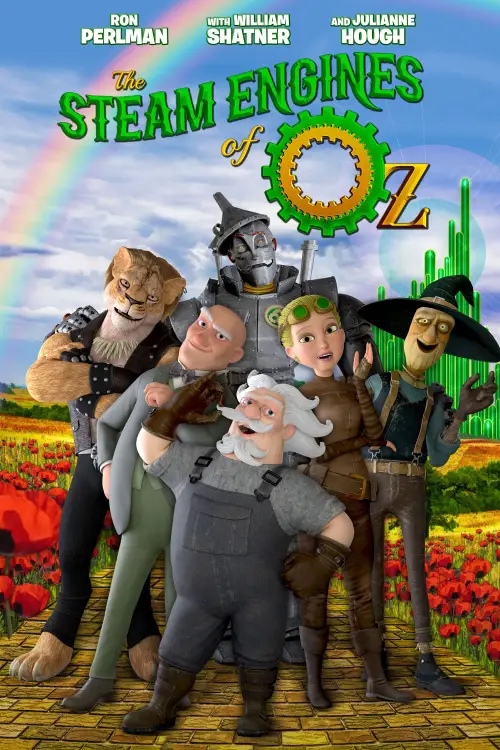 Movie poster "The Steam Engines of Oz"