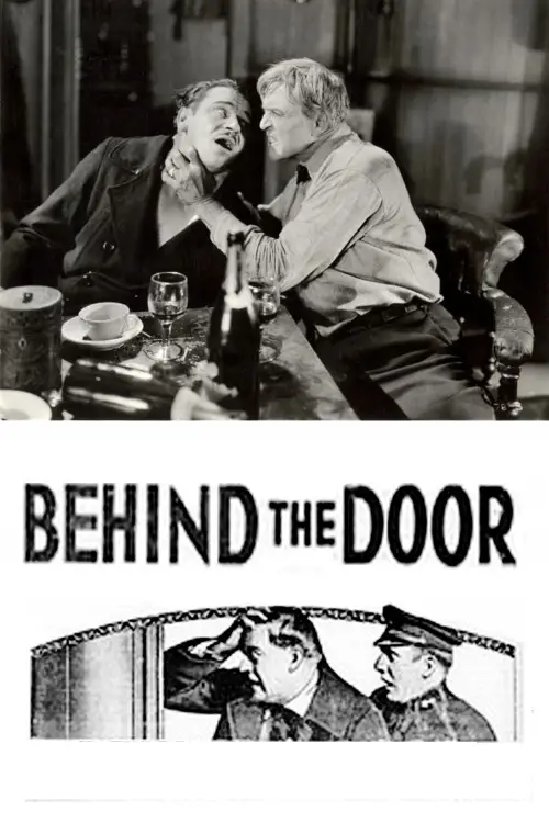 Movie poster "Behind the Door"