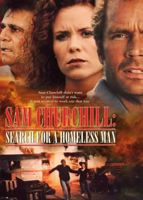 Movie poster "Sam Churchill: Search for a Homeless Man"