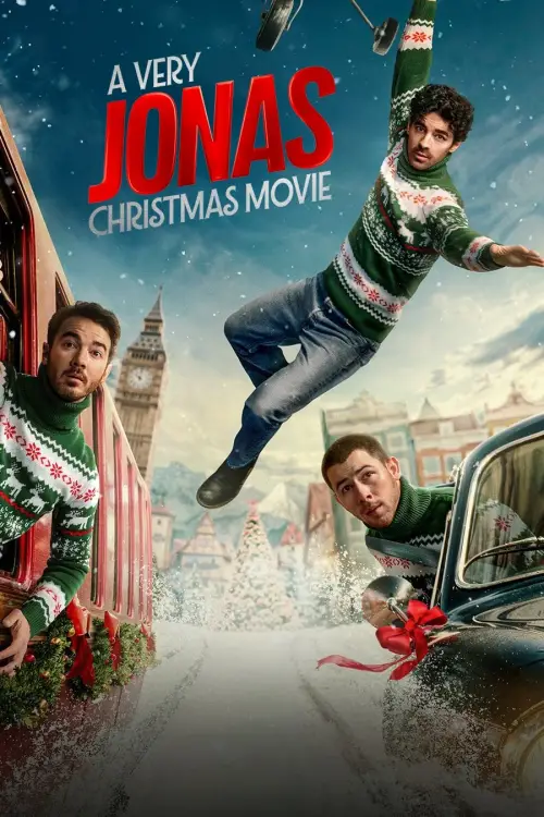 Movie poster "A Very Jonas Christmas Movie"