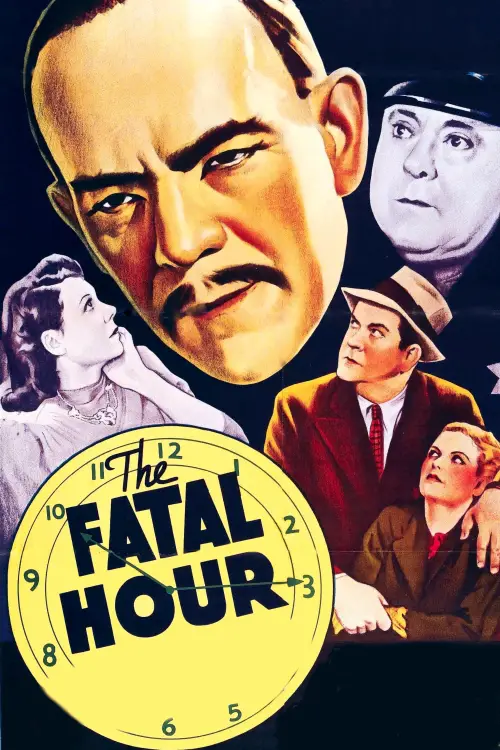 Movie poster "The Fatal Hour"