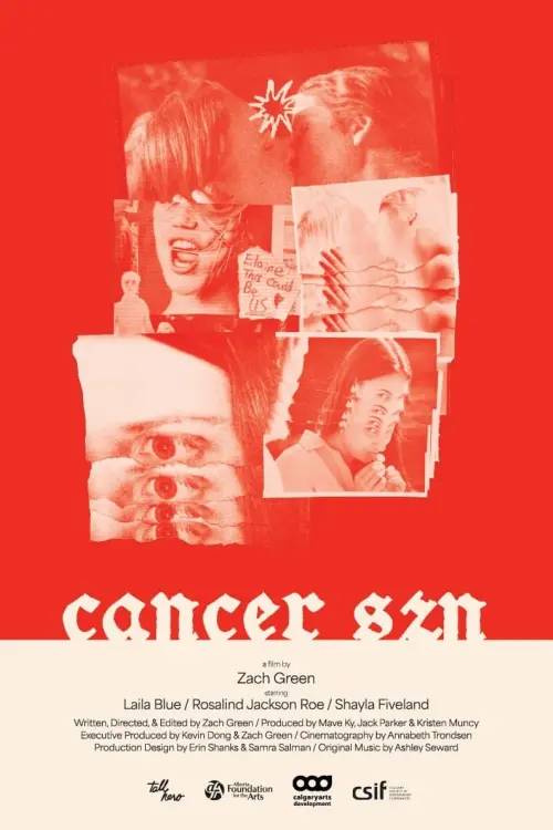 Movie poster "cancer szn"
