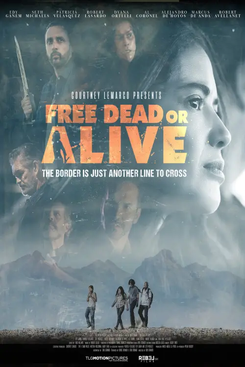 Movie poster "Free Dead or Alive"