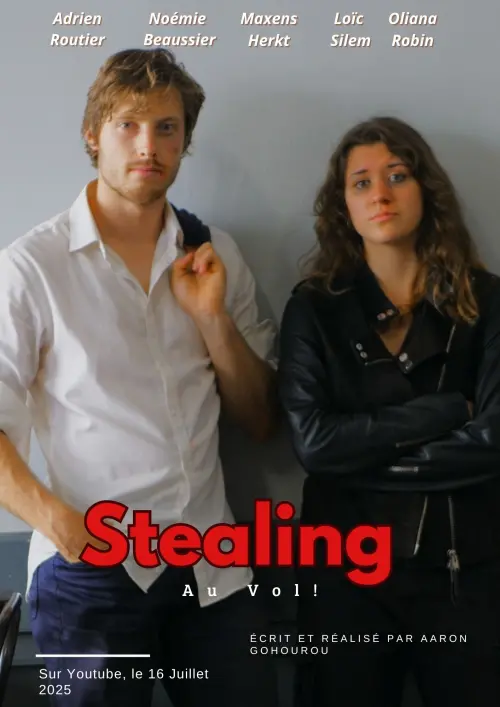 Movie poster "Stealing Au Vol"