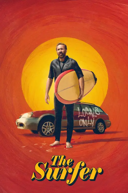 Movie poster "The Surfer"