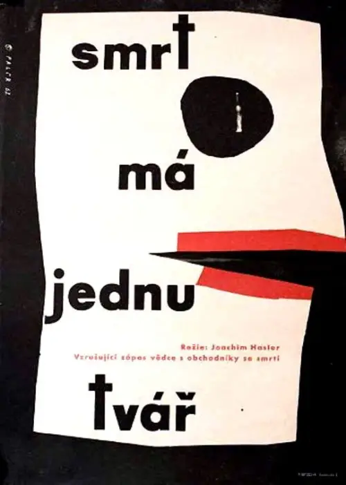 Movie poster "Der Tod hat ein Gesicht"