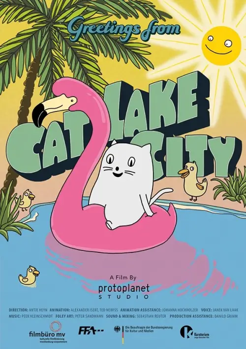 Movie poster "Cat Lake City"