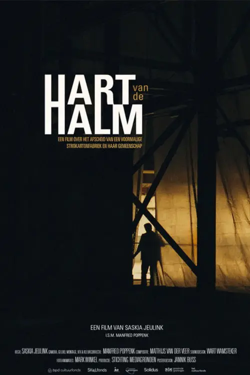 Movie poster "Hart van de Halm"