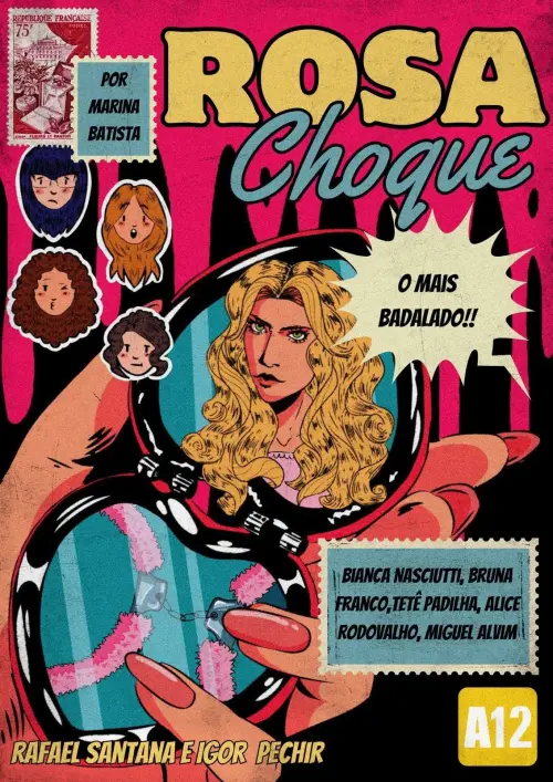Movie poster "Rosa Choque"