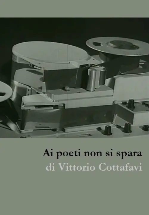 Movie poster "Ai poeti non si spara"