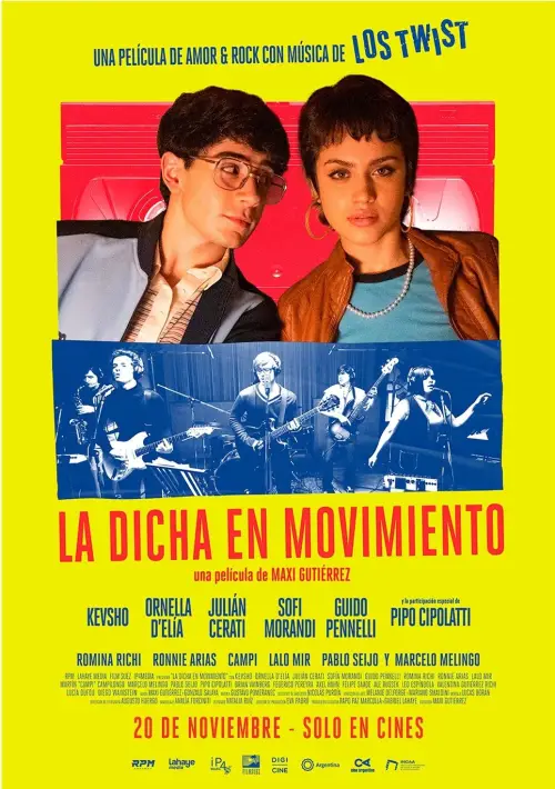 Movie poster "La dicha en movimiento"