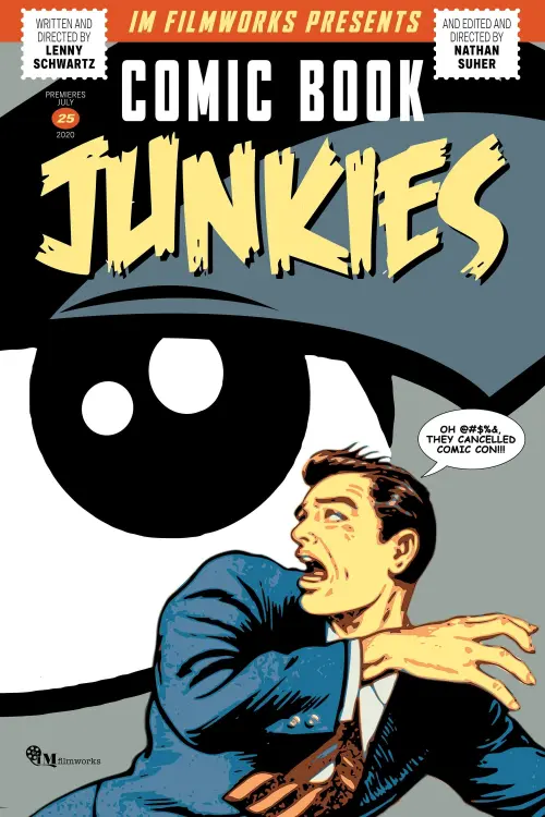 Movie poster "Comic Book Junkies"