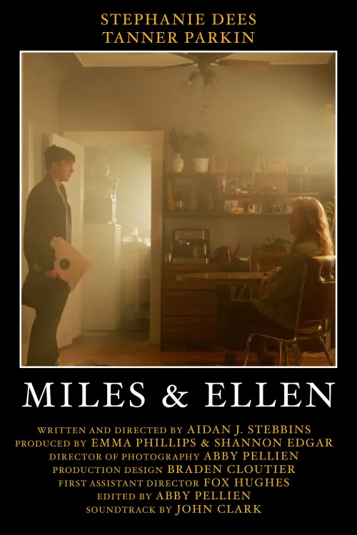 Movie poster "Miles & Ellen"