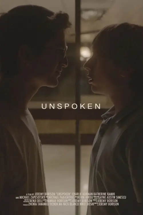 Movie poster "Unspoken"