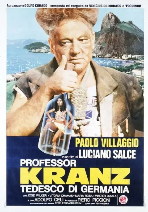 Movie poster "Professor Kranz german in Germany"