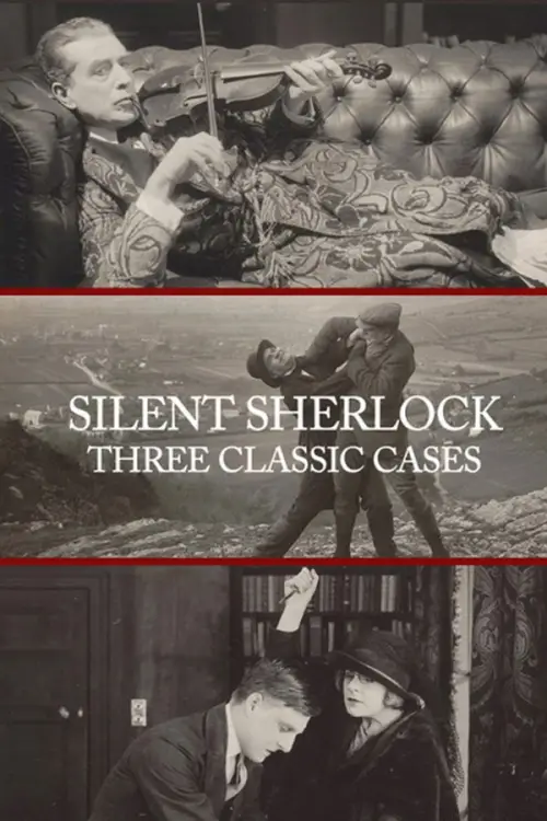 Movie poster "Silent Sherlock: Three Classic Cases"