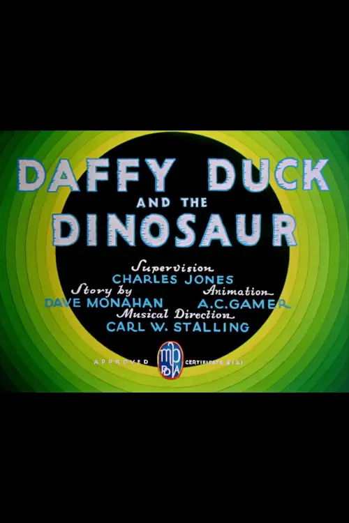 Movie poster "Daffy Duck and the Dinosaur"