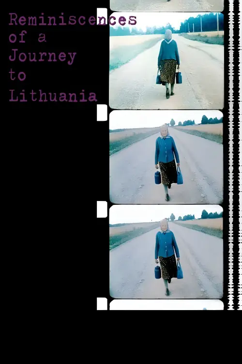 Movie poster "Reminiscences of a Journey to Lithuania"
