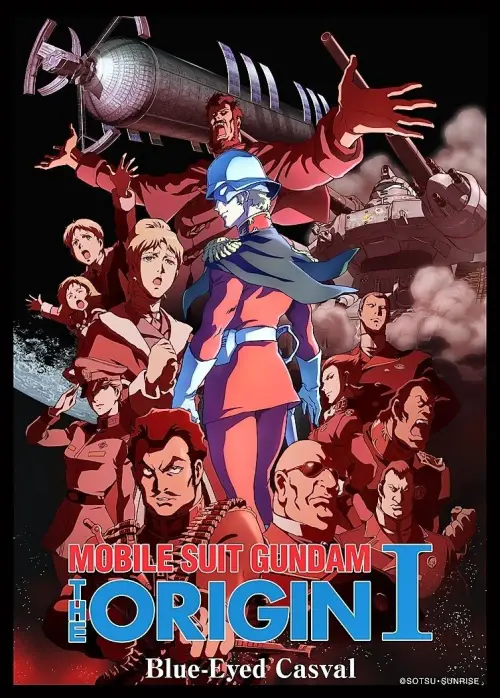 Movie poster "Mobile Suit Gundam: The Origin I - Blue-Eyed Casval"