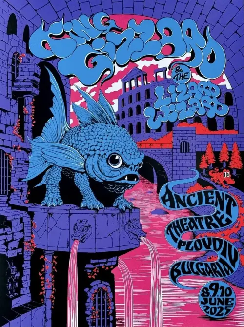 Movie poster "King Gizzard & The Lizard Wizard - Live in Plovdiv 