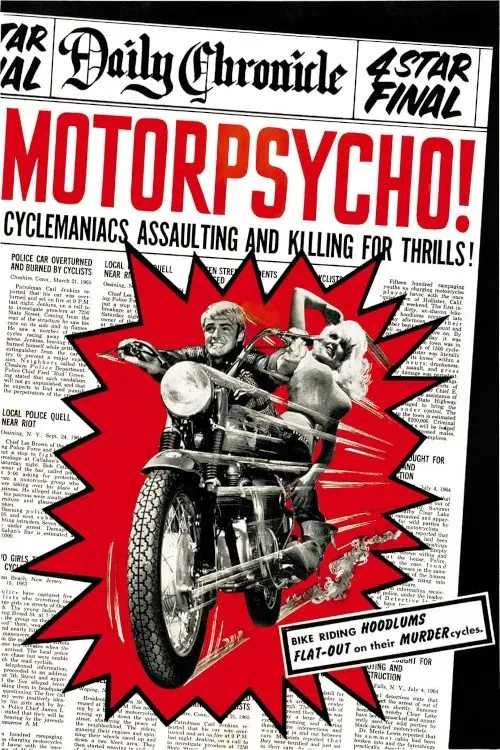 Movie poster "Motorpsycho!"