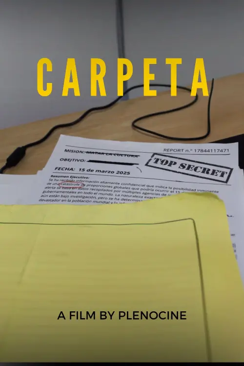 Movie poster "CARPETA"